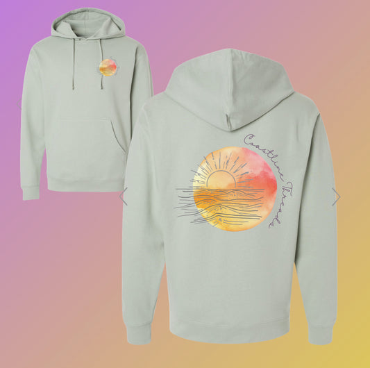 Coastline Threads Sunset